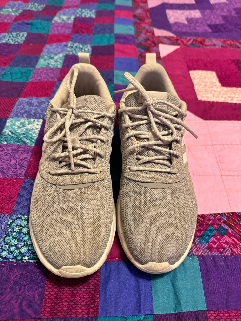 Adidas Mesh Sneakers - Gray